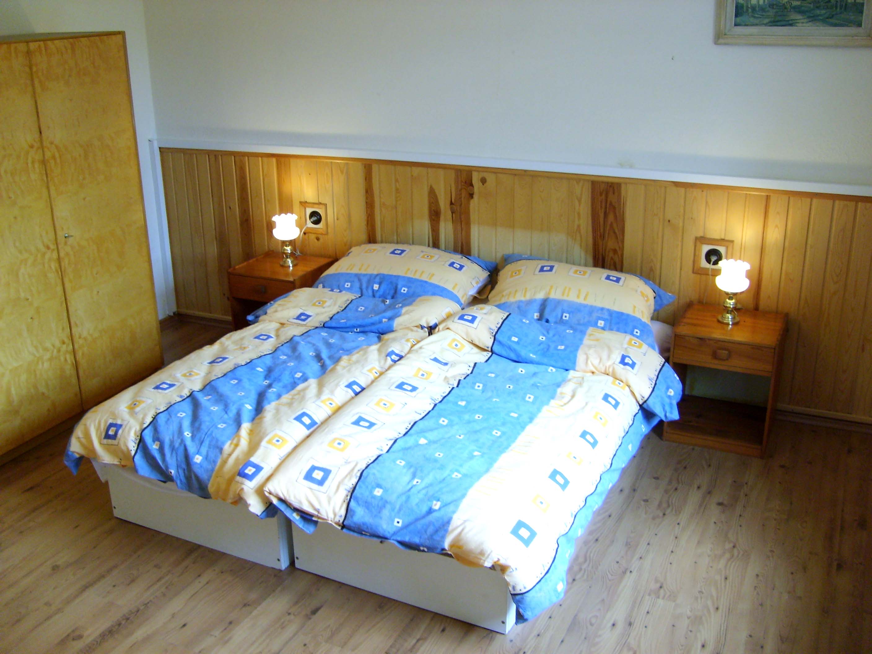 Slaapkamer in groot vrijstaand huis Zuid-Bohemen, Tsjechie